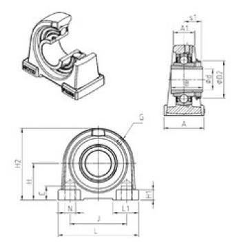 Подшипник UKPA212H SNR