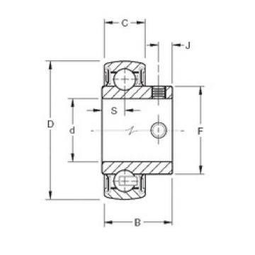 Подшипник YAE40RRB Timken