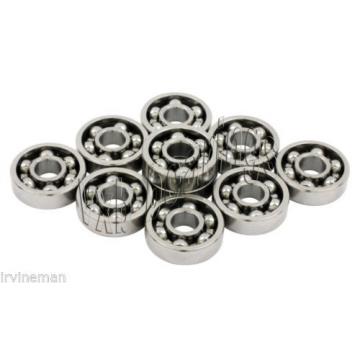 10 S681X Bearing 1.5x4x1.2 Stainless Steel Open Ball Bearings Rolling