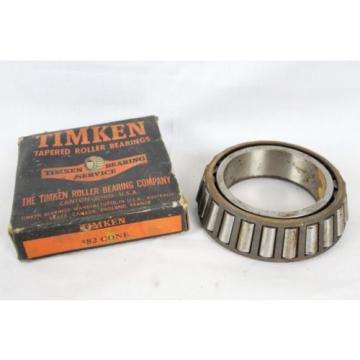 Vintage NOS New Timken 582 Cone Tapered Roller Bearing Antique Car Part w/ Box