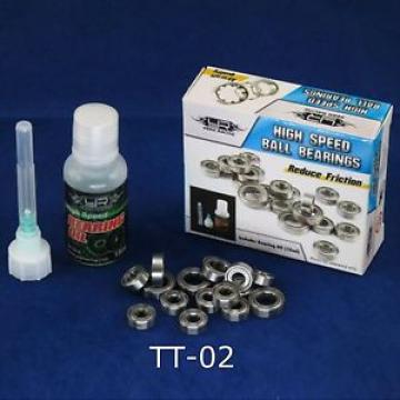 RC Car TT-02 Upgrade Hop Up High Speed Bearing Set with Oil for Tamiya TT02