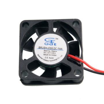 RC Model Car Bearing Sleeve Brushless DC Fan Cooling DC 12V 0.08A 30*30*10mm 2P