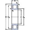 Подшипник 628/6-2Z SKF