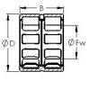 Подшипник RNA69/22 AST