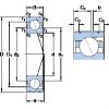 Подшипник 7010 ACD/P4AL SKF