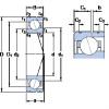 Подшипник 71917 ACE/P4AL SKF #1 small image