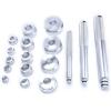 17Pc Aluminium Wheel Bearing Race Seal Bush Driver Car Garage Tool Set