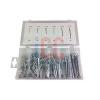 500pc cotter split pin set clip assortment car wheel bearing clip cycle mechanic #5 small image