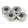 4 Flange Bearing SLOT CAR 1/8&#034;x 1/4&#034; Ceramic Bearings #2 small image