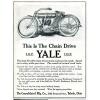 1912 HUPMOBILE Car AD. Man Reams MAIN BEARING+ YALE Twin Cyli 7 HP MOTORCYCLE AD