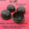 Trailer Hub Caps 4 Bearings Plastic Wheel Car Camping Motorbike Goods Builders #5 small image