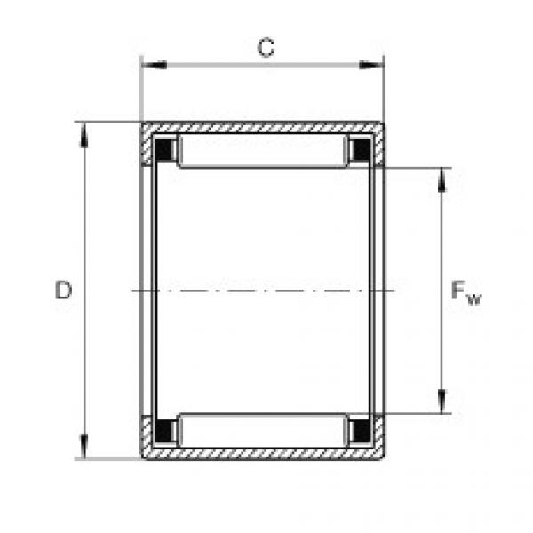 Подшипник SCE107-1/2 INA #1 image