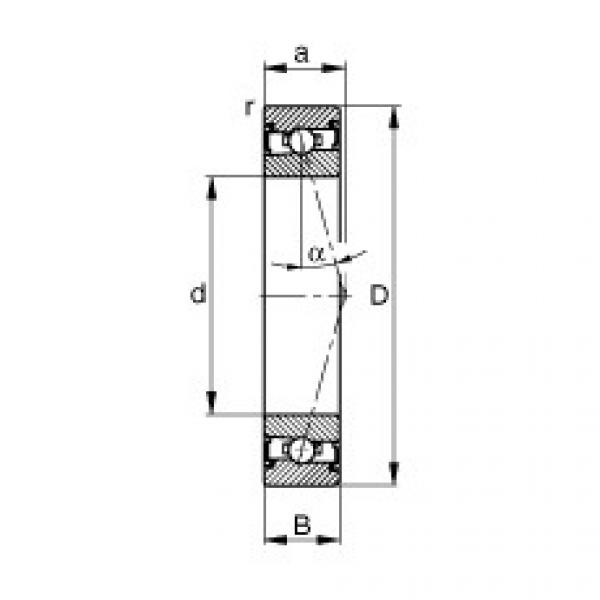 Подшипник HSS71920-C-T-P4S FAG #1 image