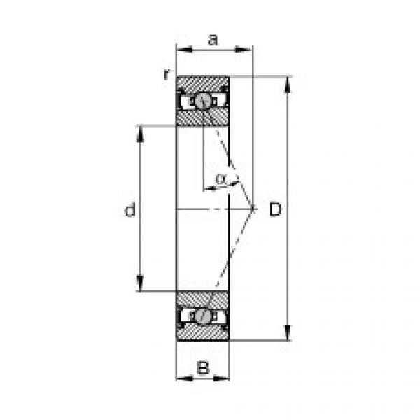 Подшипник HCS7015-E-T-P4S FAG #1 image