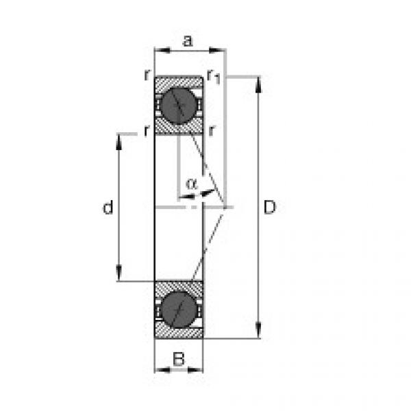 Подшипник HCB7010-E-T-P4S FAG #1 image