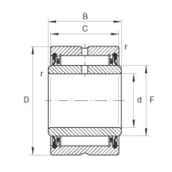 Подшипник NA4910-2RSR INA #1 image