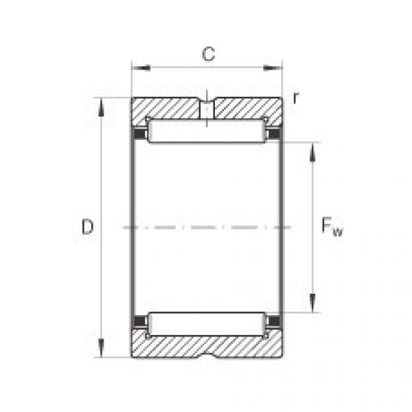 Подшипник NK16/16 INA #1 image