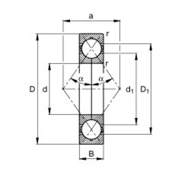 Подшипник QJ305-TVP FAG #1 image