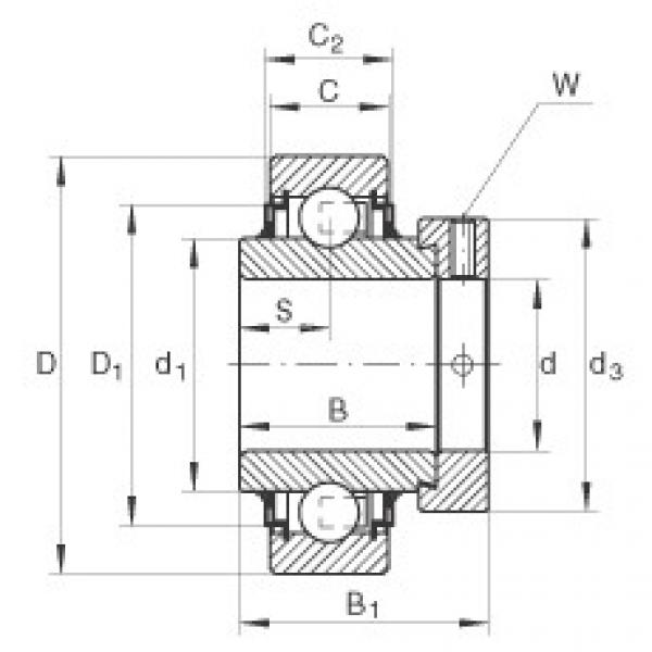 Подшипник E30-KLL INA #1 image