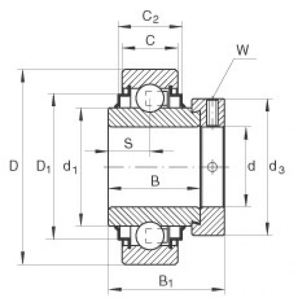 Подшипник E20-KRR INA #1 image