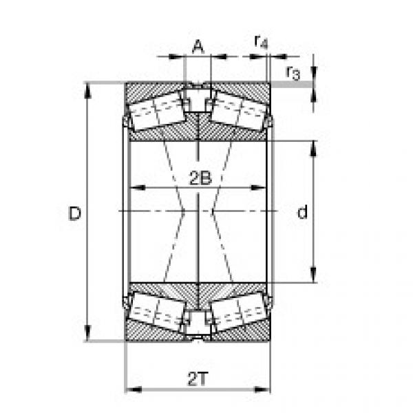 Подшипник 31318-N11CA-A120-160 FAG #1 image