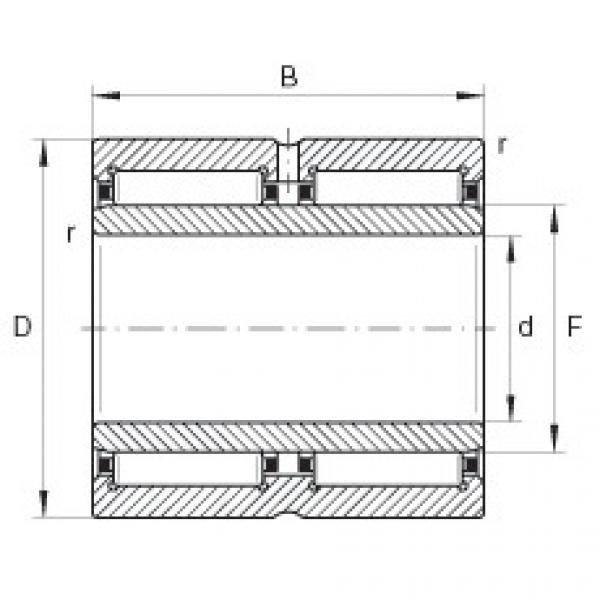 Подшипник NA6910-ZW INA #1 image