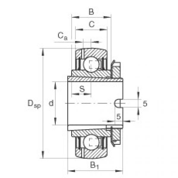 Подшипник GSH50-2RSR-B INA #1 image