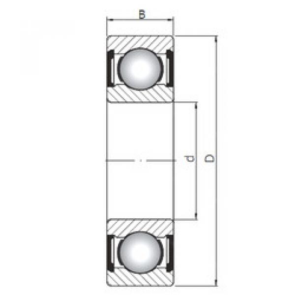 Подшипник 16006 ZZ CX #1 image