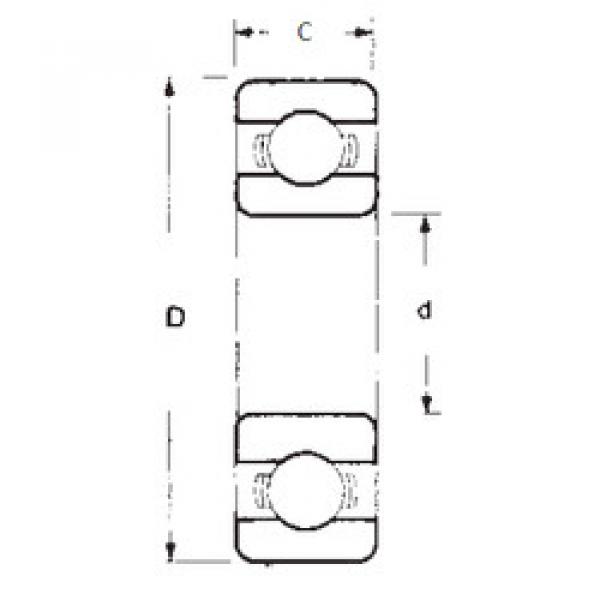 Подшипник 1640 FBJ #1 image