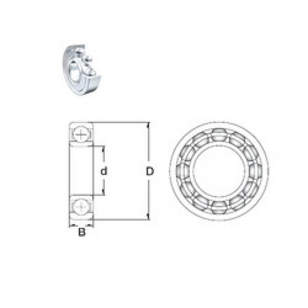 Подшипник S1605-2Z ZEN #1 image