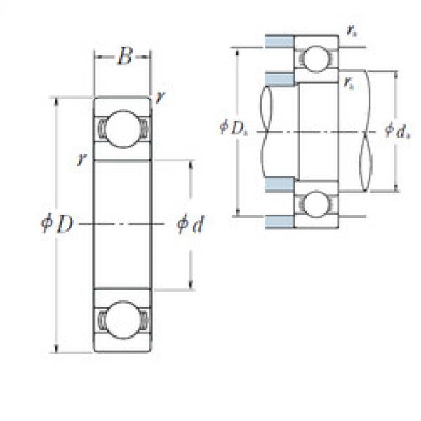 Подшипник B105-9 NSK #1 image