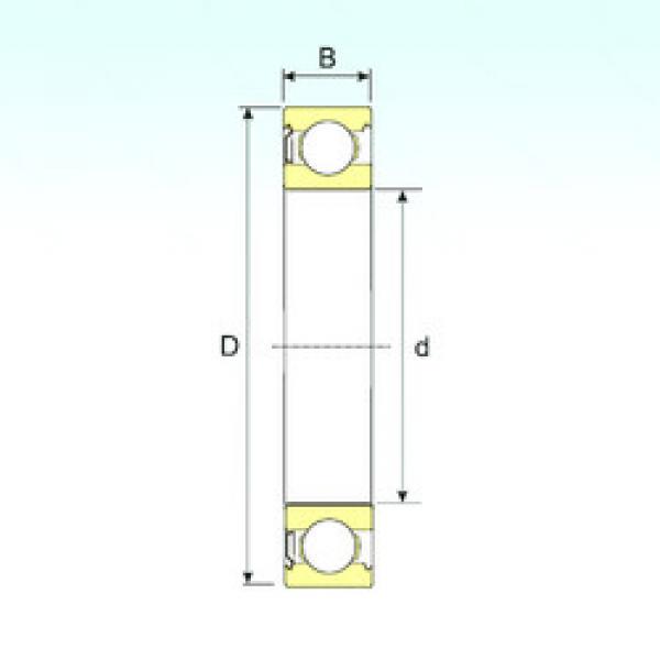 Подшипник 6017-Z ISB #1 image