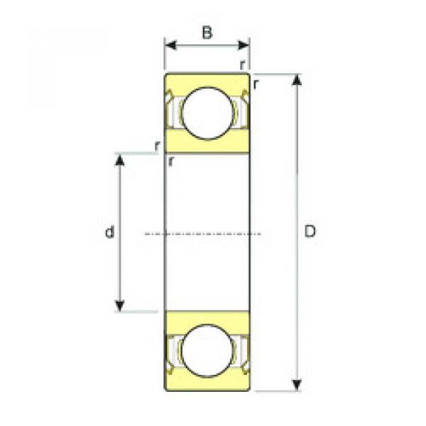 Подшипник 6008-ZZ ISB #1 image