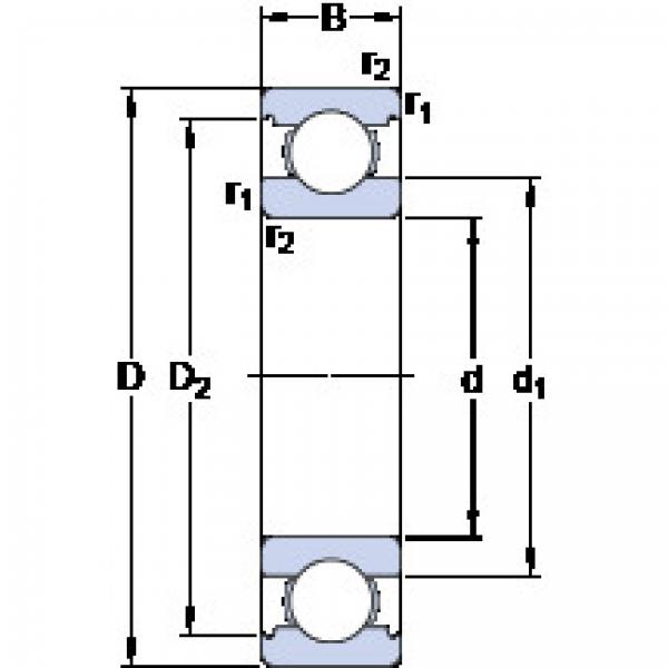 Подшипник 6010 SKF #1 image