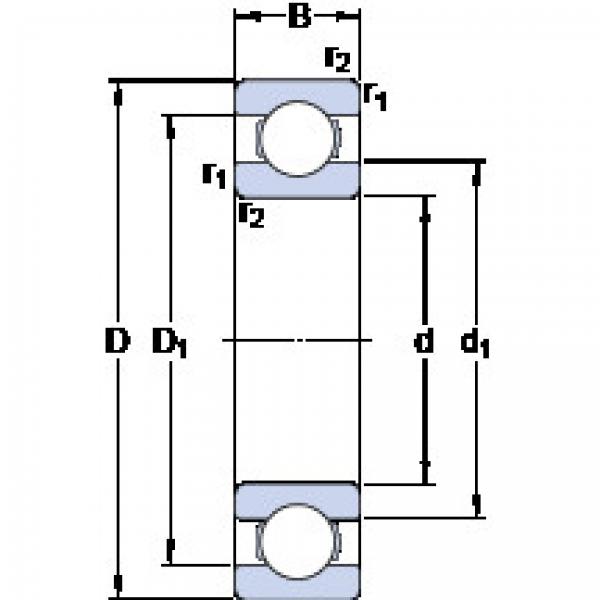 Bantalan 60/950 MB SKF #1 image