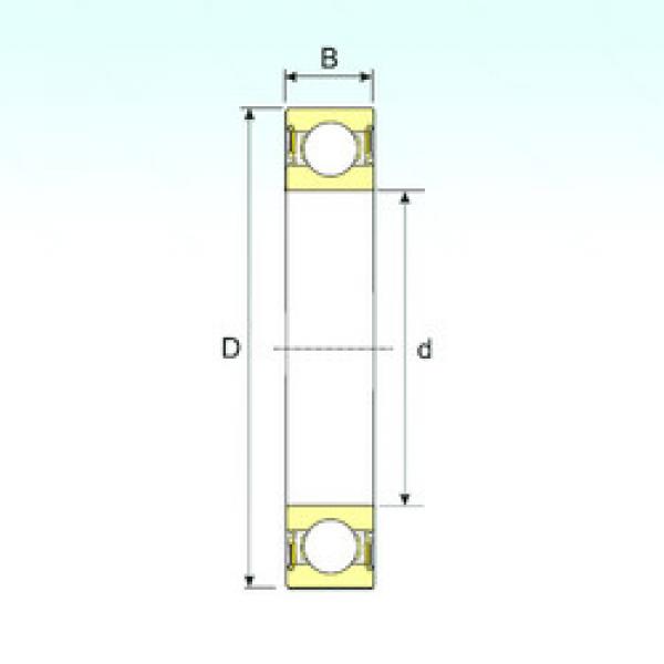 Подшипник 61912-2RS ISB #1 image