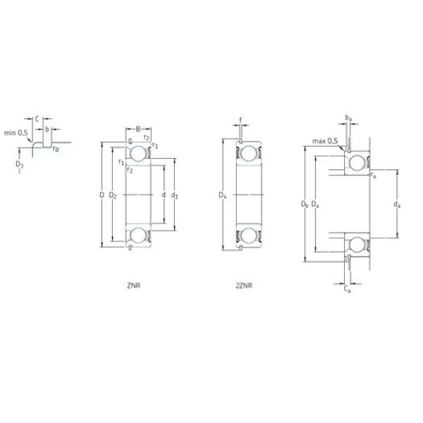 Подшипник 214-2ZNR SKF #1 image