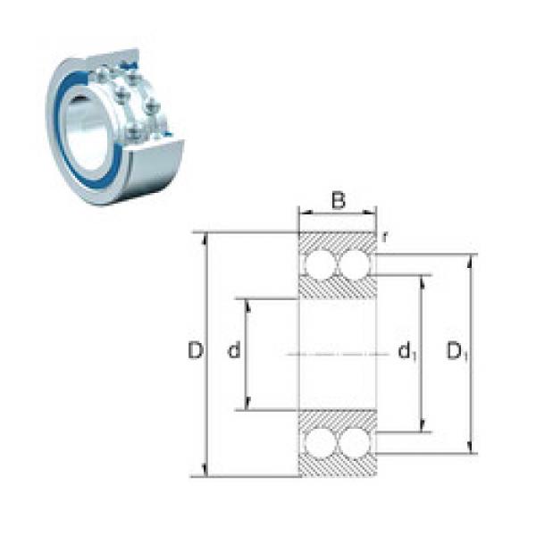 Подшипник S4206-2RS ZEN #1 image