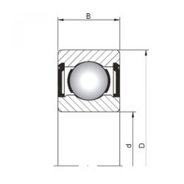 Подшипник 60/2,5 ZZ CX #1 image