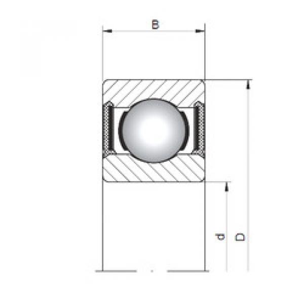 Подшипник 605-2RS CX #1 image