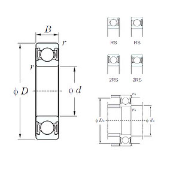 Подшипник 63/28-2RS KOYO #1 image