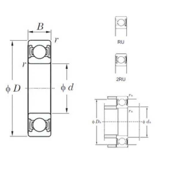 Подшипник 6007-2RU KOYO #1 image