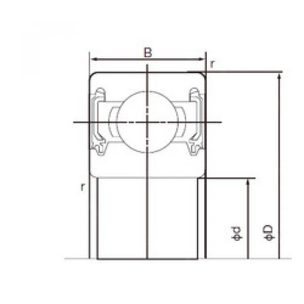 Подшипник 6003-2NKE9 NACHI #1 image