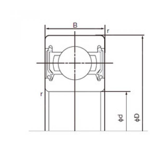 Подшипник 6001-2NSE NACHI #1 image