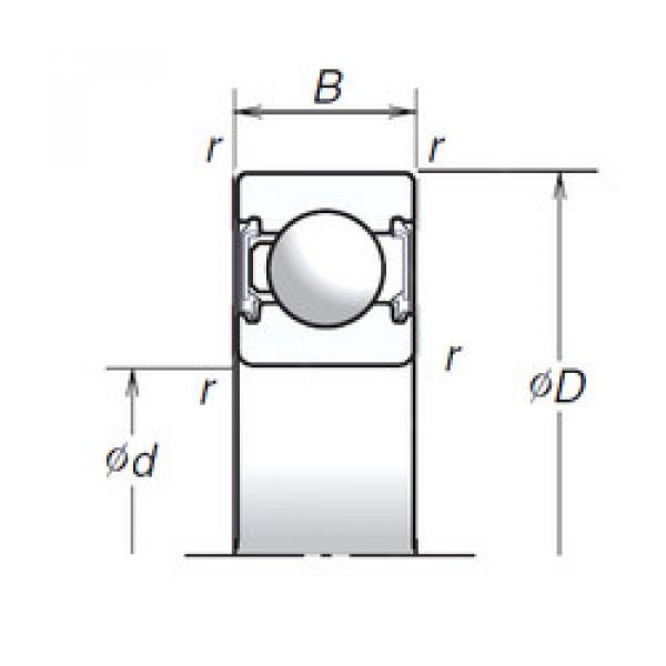 Bantalan 6000T1XVV NSK #1 image