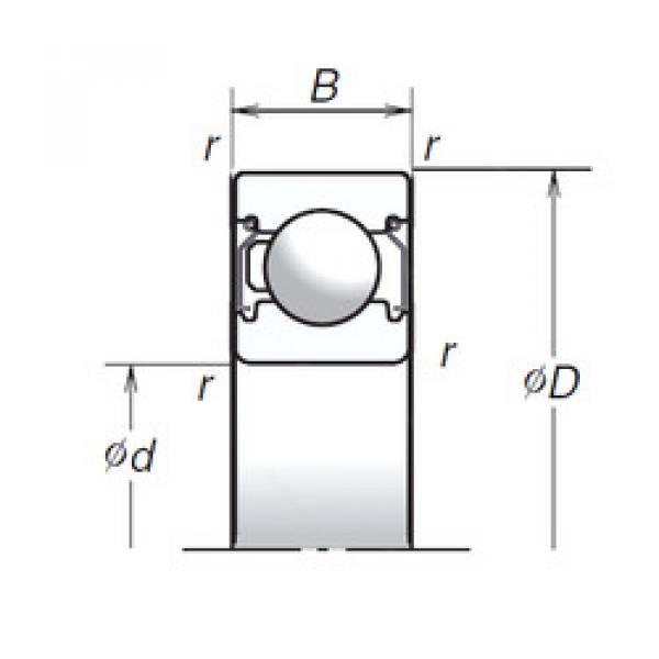 Подшипник 6303T1XZZ NSK #1 image