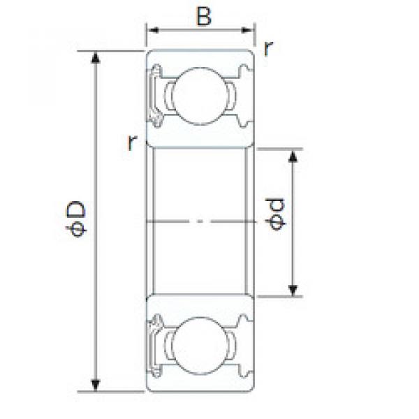 Подшипник 6203NKE NACHI #1 image