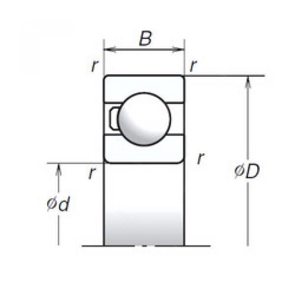 Подшипник 6308T1X NSK #1 image