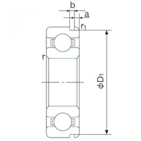 Подшипник 6308N NACHI #1 image