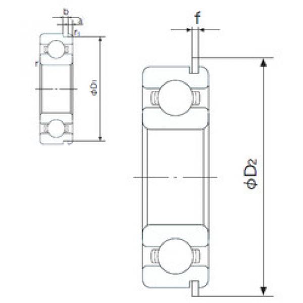 Подшипник 62/32NR NACHI #1 image